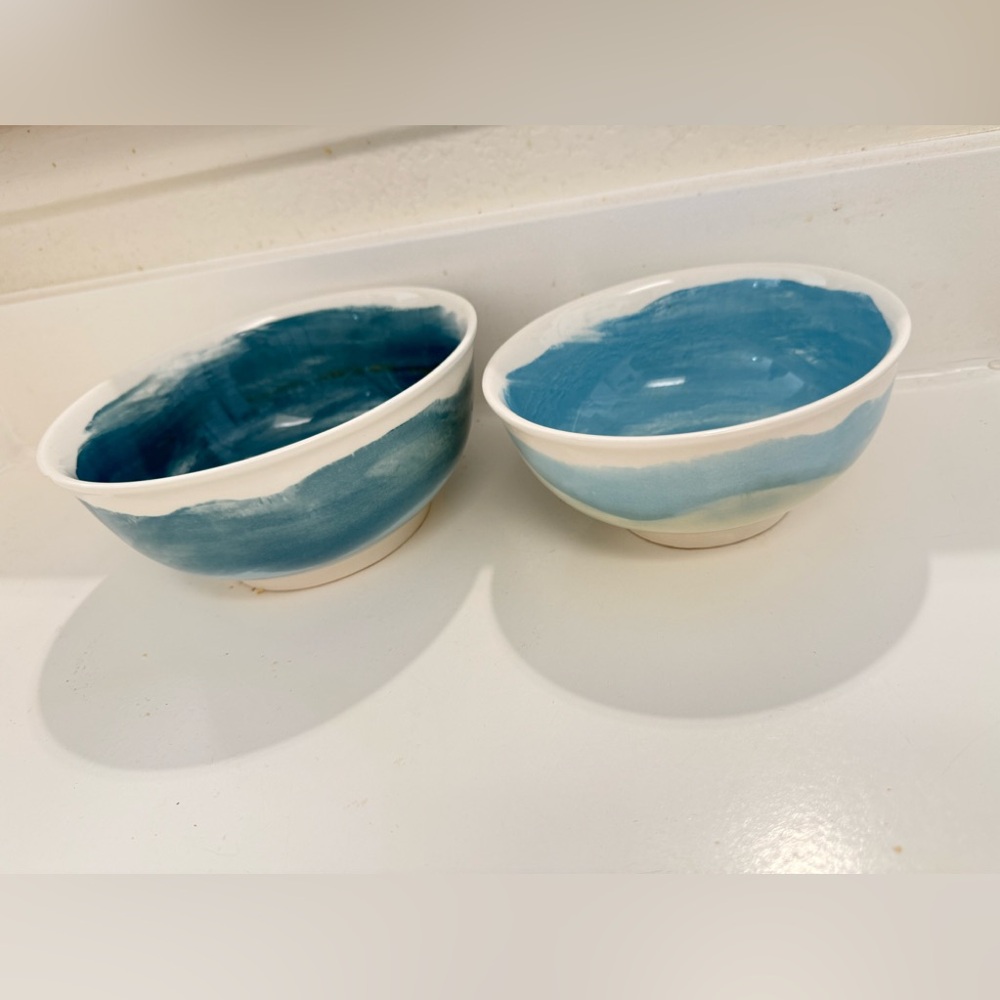 Anthropologie Pepper + Vetiver Oceania Nesting Bowl Set